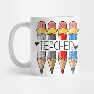 Teacher Life, Pencil Teacher Mug